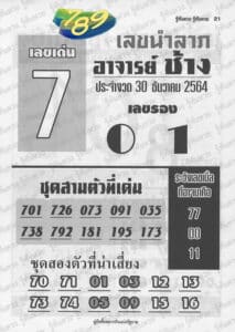 เลขเด็ด เลขนำลาภ