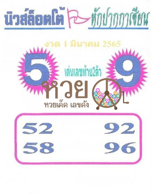 เลขเด็ด นิวส์ล็อตโต้