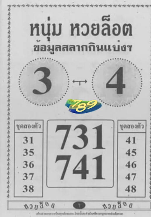 เลขเด็ด หนุ่มหวยล็อต