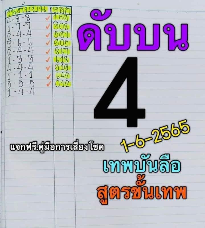 เลขเด็ด เทพบันลือ