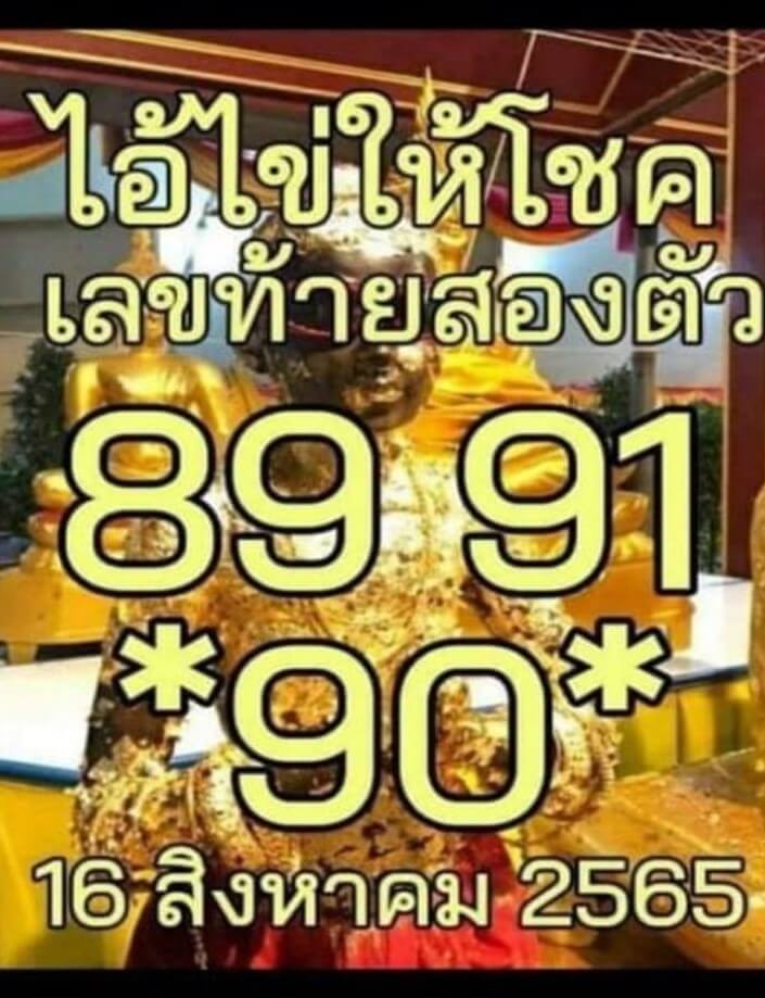 เลขเด็ด หวยไอ้ไข่ให้โชค16/8/65