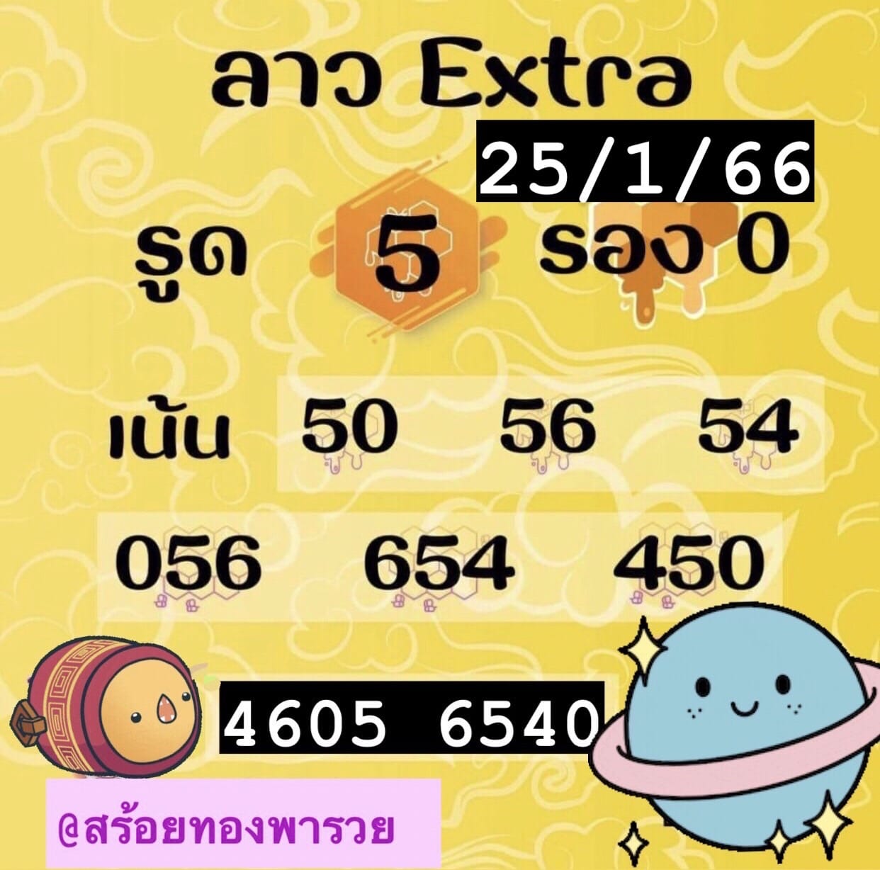 หวยลาว2ตัว 25-1-66