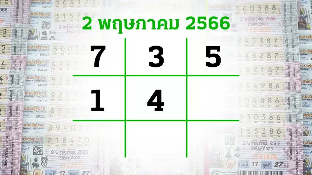 ข่าวหวย หวยไทยรัฐ 2-5-66