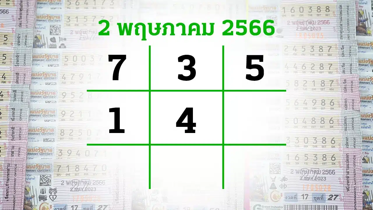 ข่าวหวย หวยไทยรัฐ 2-5-66