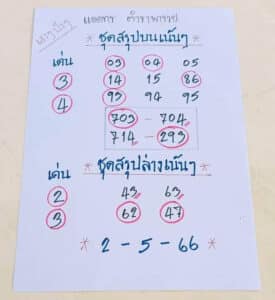 หวยจากใจชายคนหนึ่ง 2-5-66