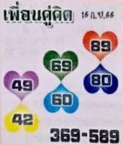 หวยเพื่อนคู่คิด 16-9-66