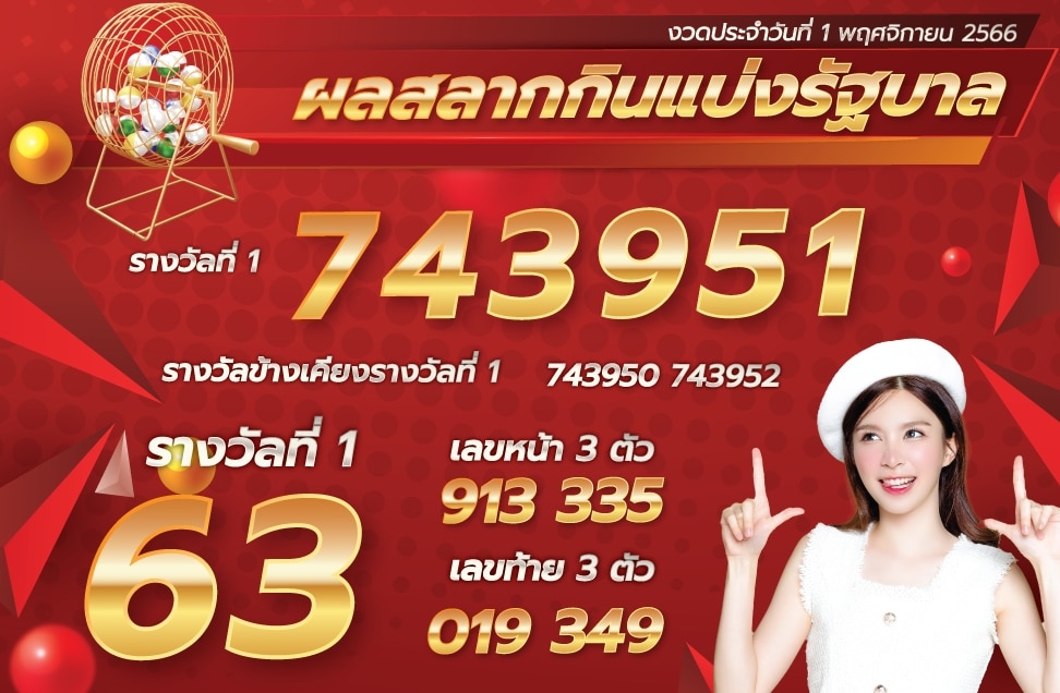 ตรวจหวย 1-11-66