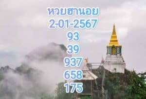 หวยฮานอยวันนี้ 2-01-2567